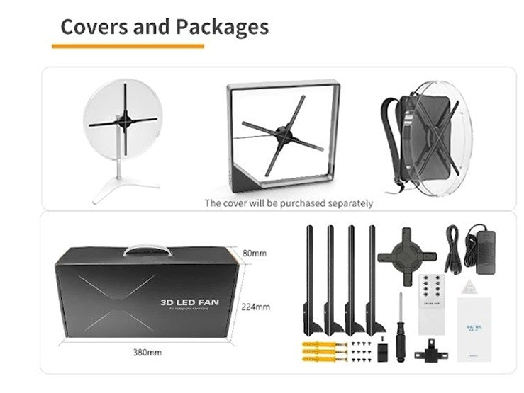3D LED FAN Z3 (65CM)