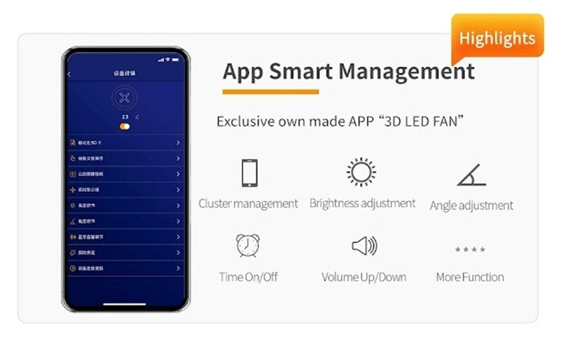 3D LED FAN Z3 (65CM)
