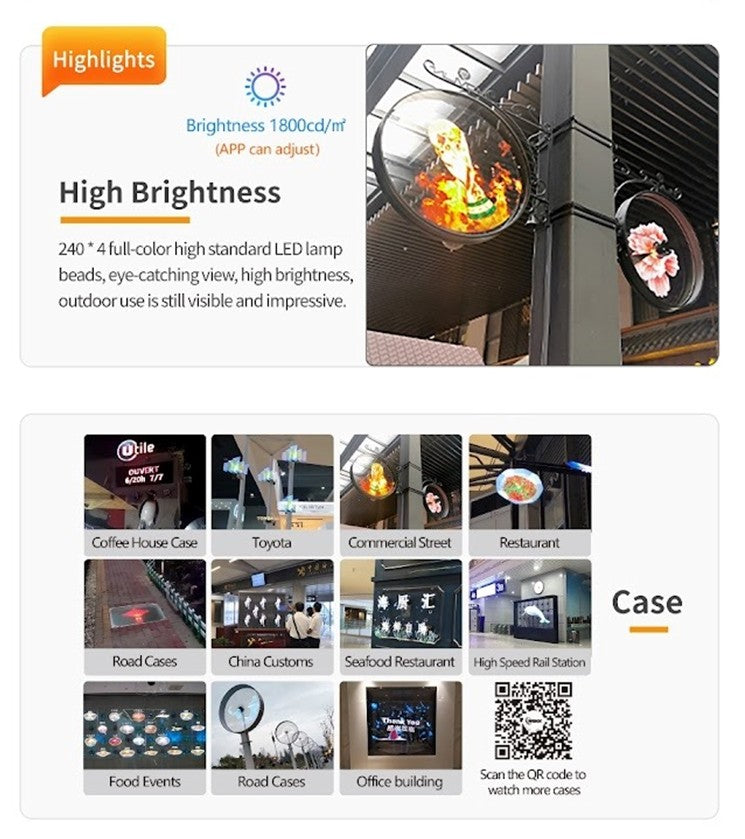 Ventola LED 3D Z8 (HD 72CM)