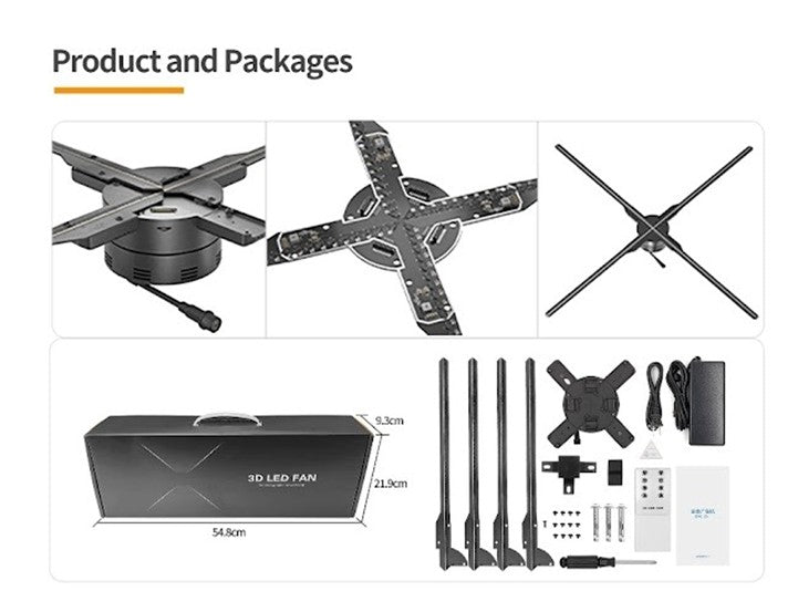 3D LED FAN Z5 (100CM)