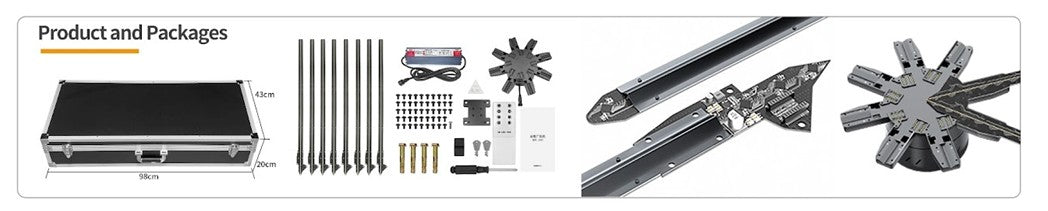 3D LED FAN Z200 (HD 180CM)