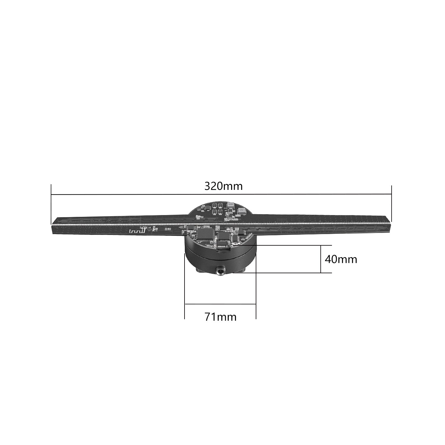 3D LED FAN Z32