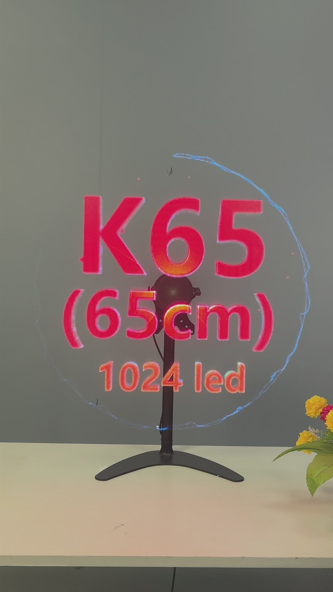 3D LED FAN K65